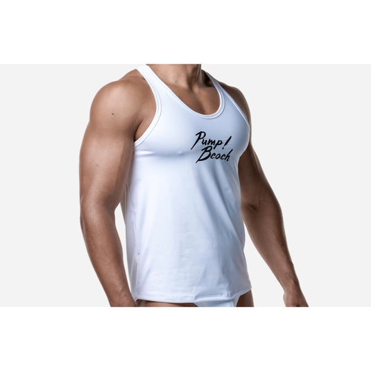 PUMP Miami Tank Top White