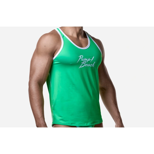 PUMP Palm Tank Top Green