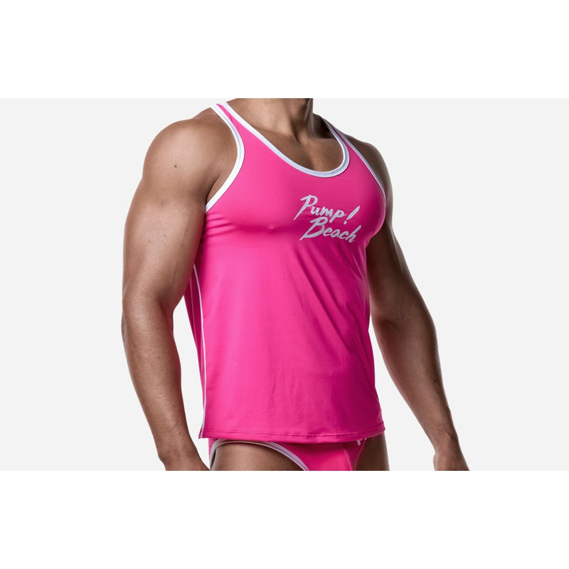 Load image into Gallery viewer, PUMP Vice Tank Top Pink
