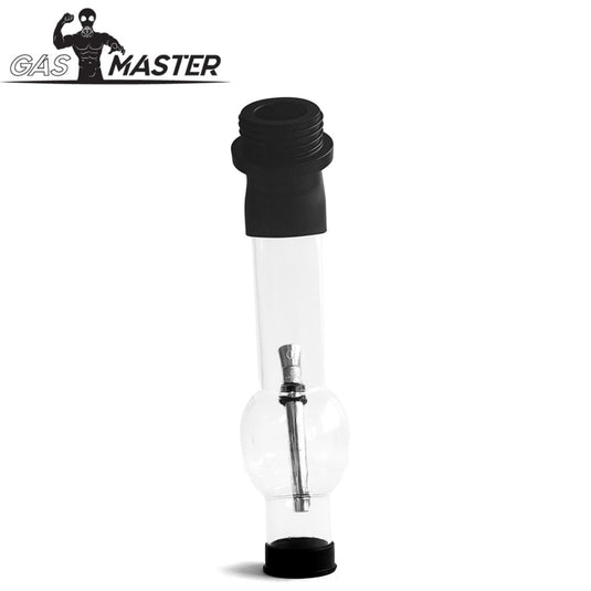Gasmaster Gas Mask Bong Black Clear