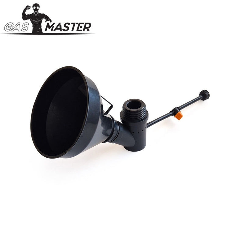 Load image into Gallery viewer, Gasmaster Alien Gas Mask Human Urinal Dosage System Black
