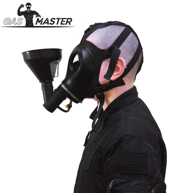 Load image into Gallery viewer, Gasmaster Alien Gas Mask Human Urinal Dosage System Black
