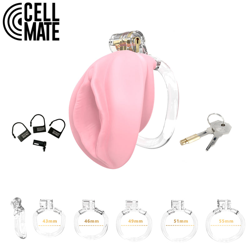 Load image into Gallery viewer, Cellmate Pussyfyer Chastity Cage Pink
