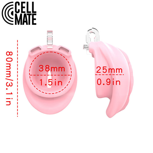Cellmate Pussyfyer Chastity Cage Pink