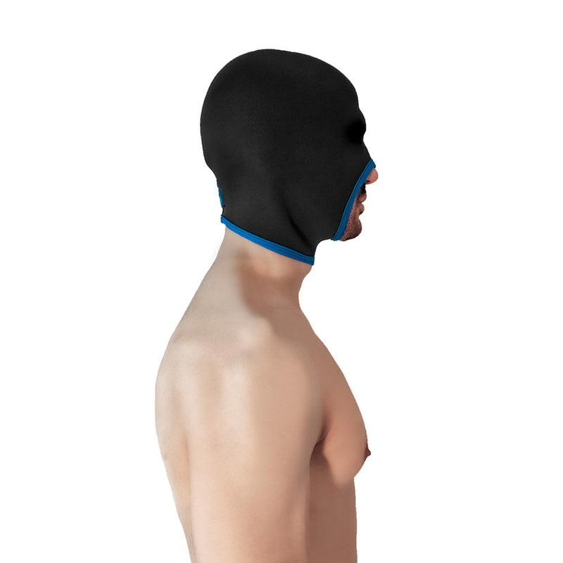 Load image into Gallery viewer, Brutus Blind Neoprene Face Fucker Hood Black Blue
