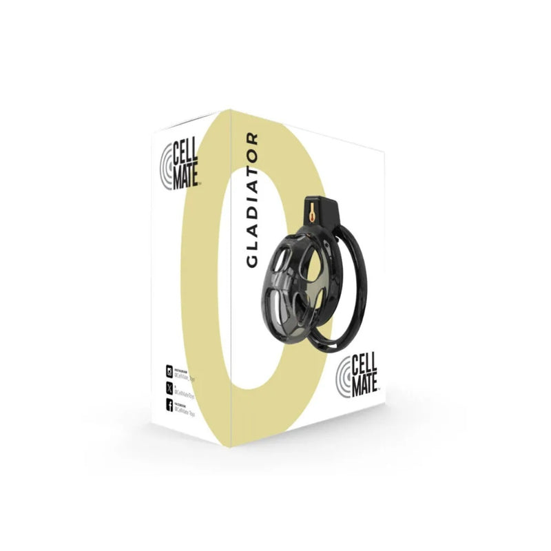 Load image into Gallery viewer, Cellmate Gladiator Soft Chastity Cage Size 0 Black
