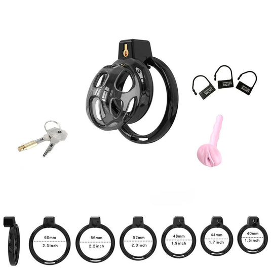 Cellmate Gladiator Soft Chastity Cage Size 0 Black