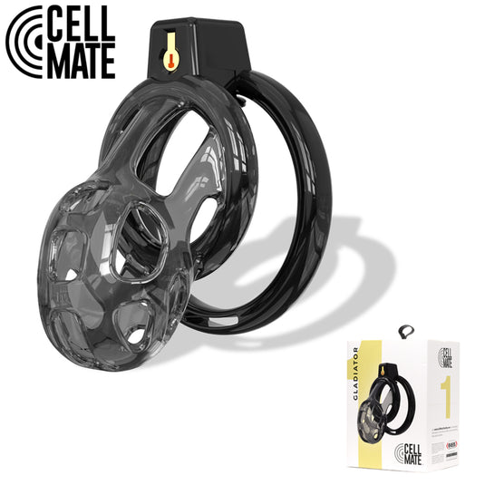 Cellmate Gladiator Soft Chastity Cage Size 1 Black