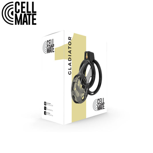 Cellmate Gladiator Soft Chastity Cage Size 1 Black