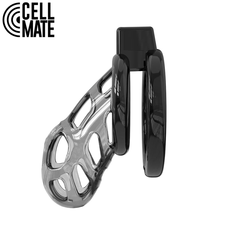 Load image into Gallery viewer, Cellmate Gladiator Soft Chastity Cage Size 2 Black
