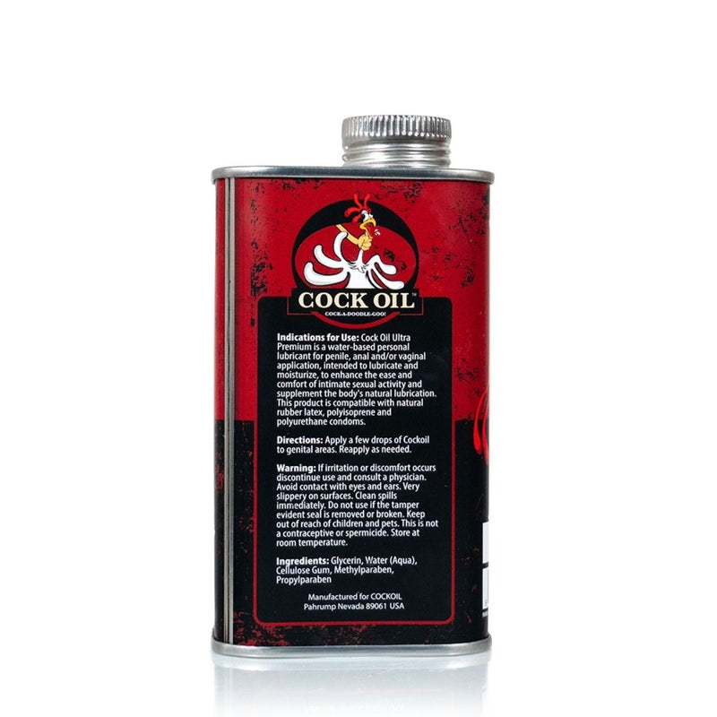 Load image into Gallery viewer, Cock Oil Water Based Lube Metal Can 9oz
