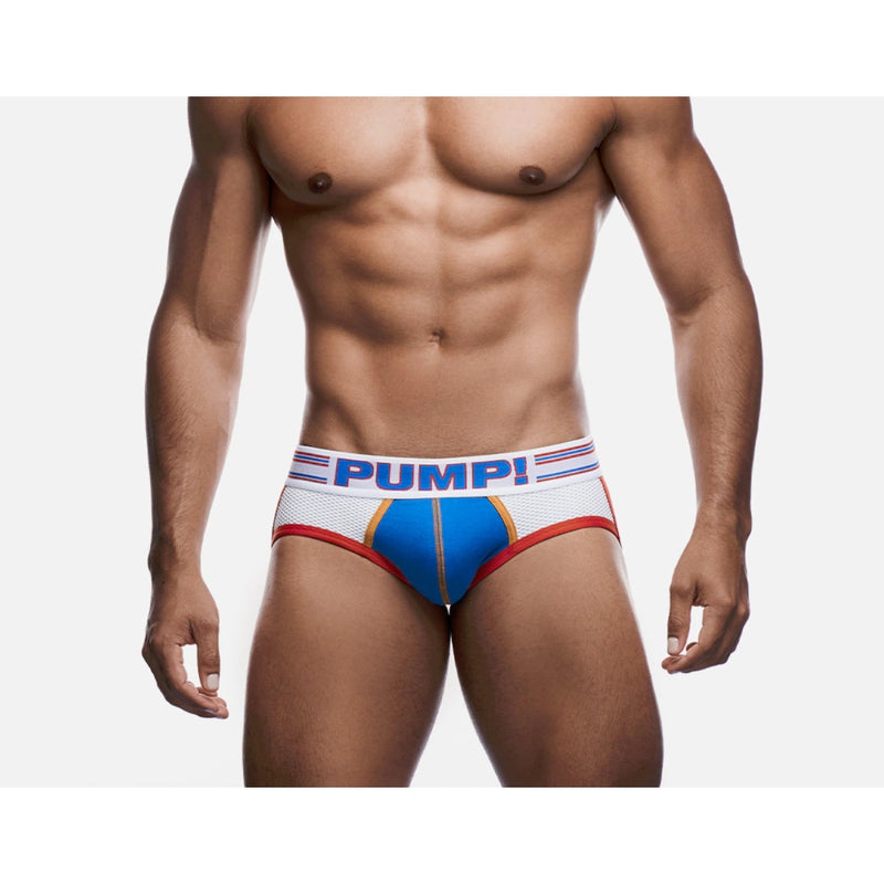 Load image into Gallery viewer, PUMP Velocity Jock Strap Blue White
