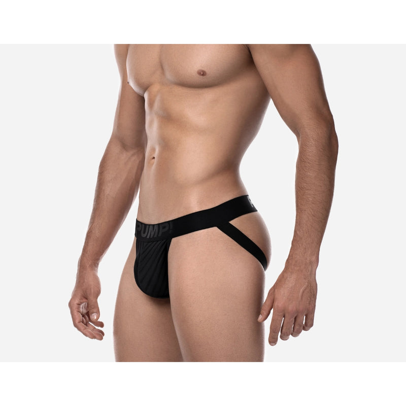 Load image into Gallery viewer, PUMP Whisper Jock Strap Black
