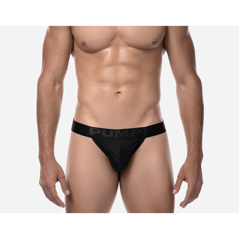 Load image into Gallery viewer, PUMP Whisper Jock Strap Black
