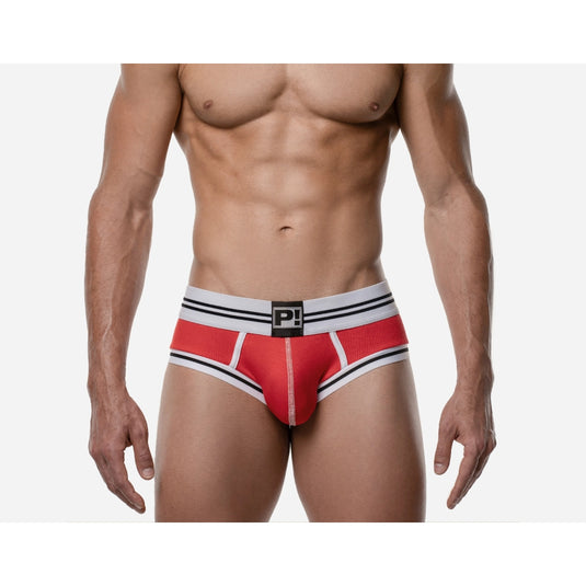 PUMP Round2 Backless Trunk Red