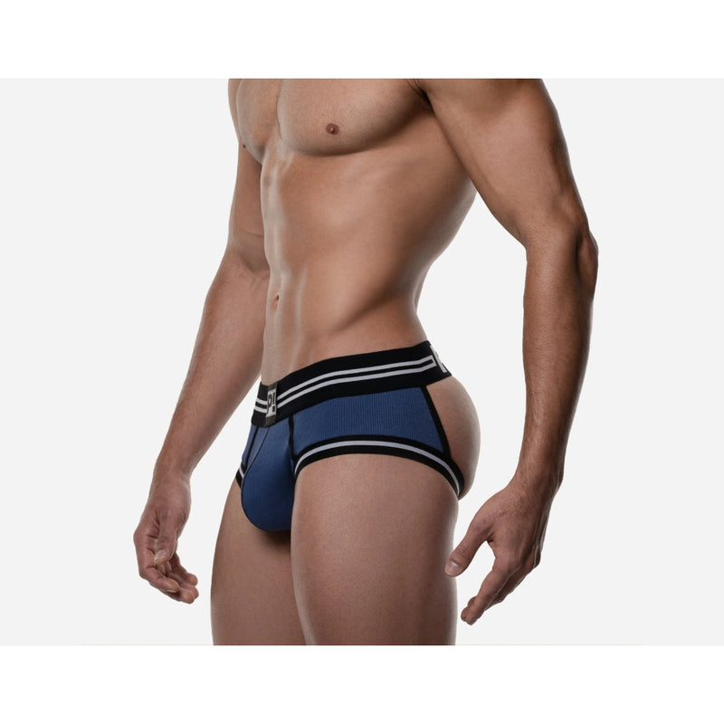 Load image into Gallery viewer, PUMP Round2 Backless Trunk Blue
