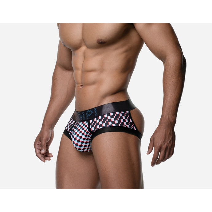 PUMP Glitch Backless Trunk Black