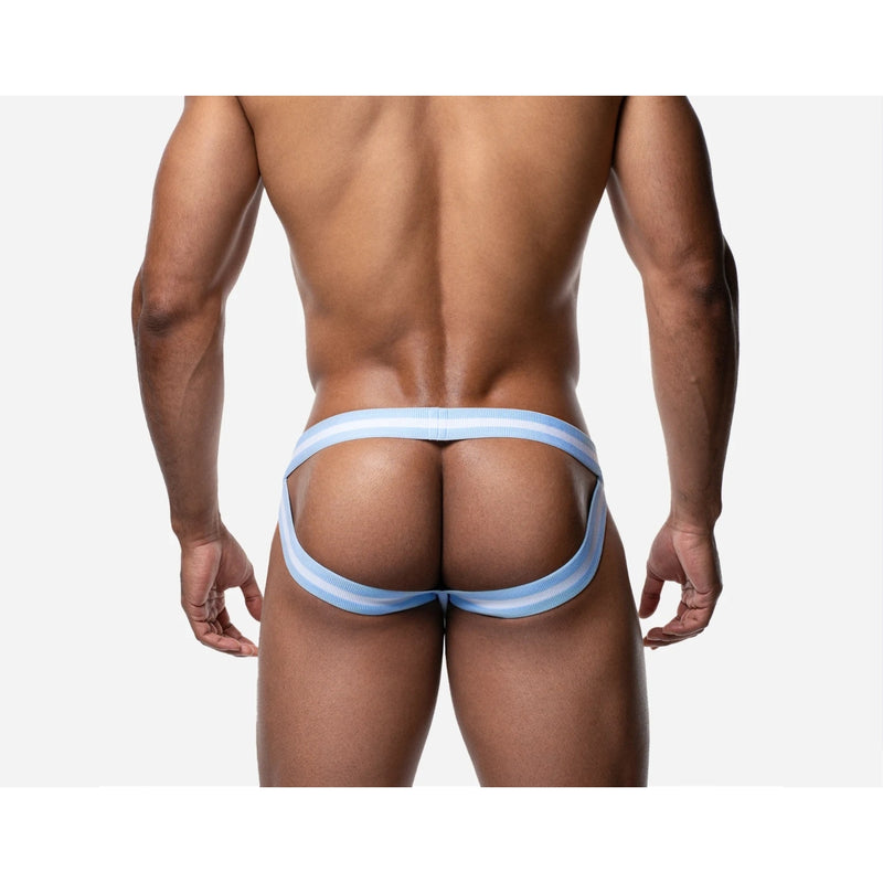 Load image into Gallery viewer, PUMP Freshman Jock Strap Blue White
