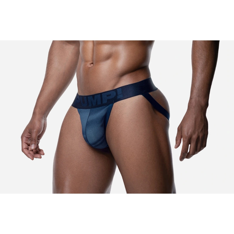 Load image into Gallery viewer, PUMP Indigo Blue Jock Strap Blue
