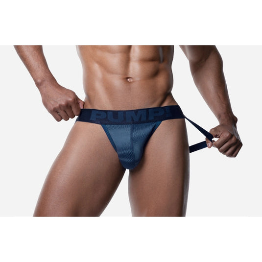 PUMP Indigo Blue Jock Strap Blue