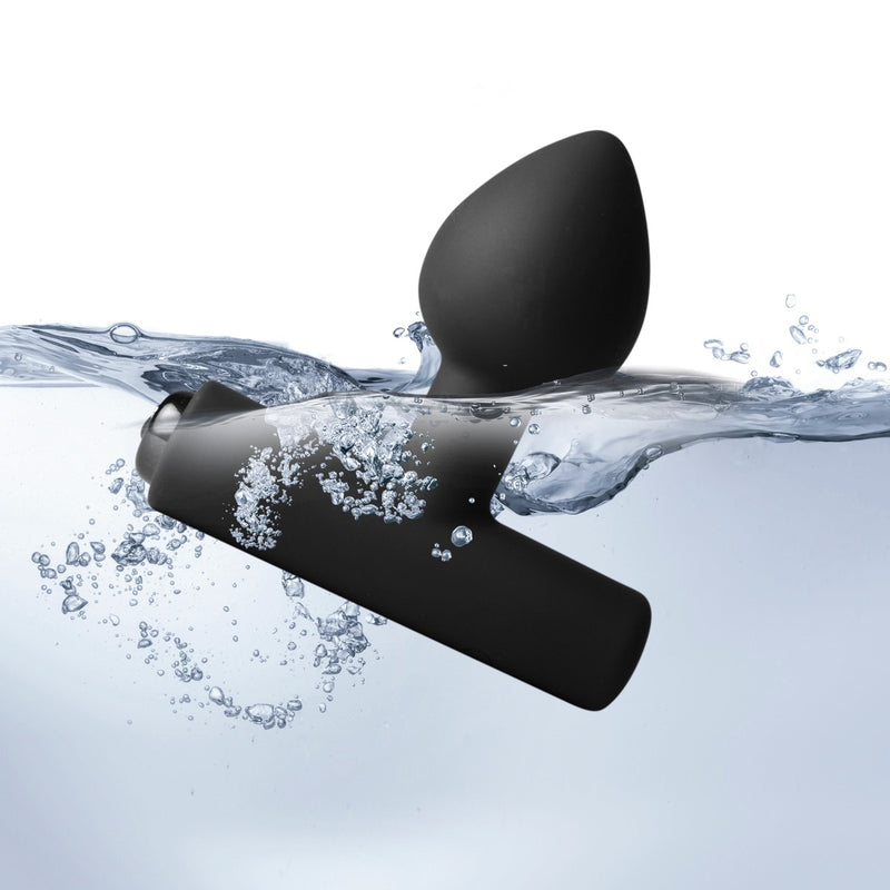 Load image into Gallery viewer, Rocks Off Nova Astryx Rechargeable Butt Plug Black
