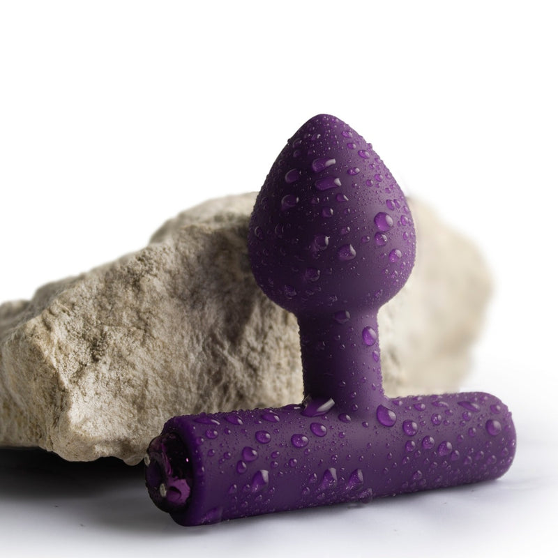 Load image into Gallery viewer, Rocks Off Nova Astryx Rechargeable Butt Plug Purple
