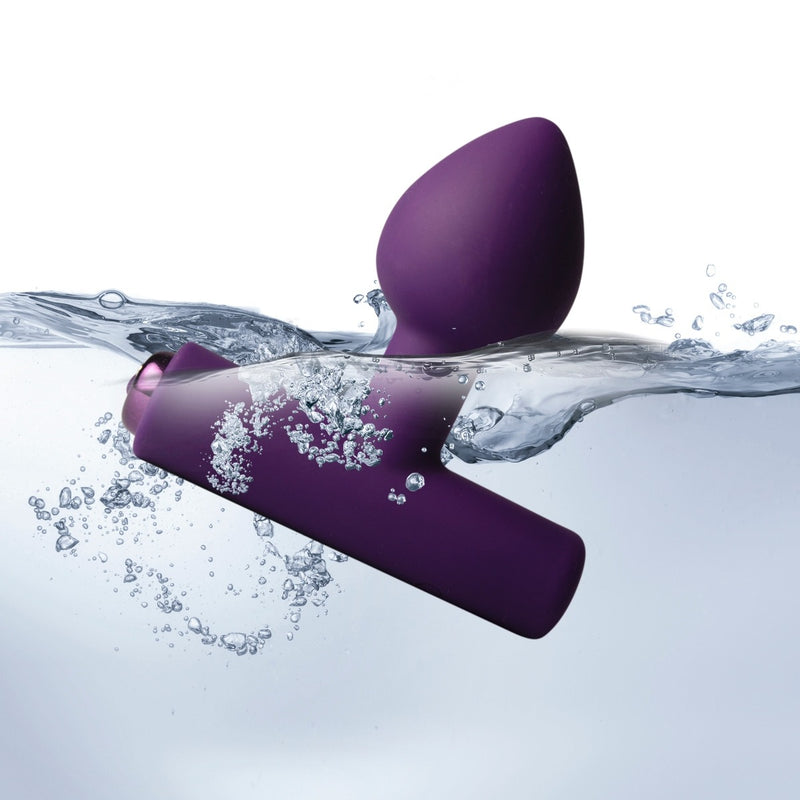Load image into Gallery viewer, Rocks Off Nova Astryx Rechargeable Butt Plug Purple
