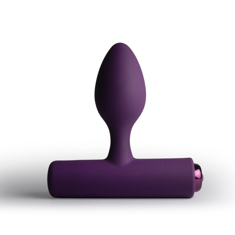 Load image into Gallery viewer, Rocks Off Nova Solaris Rechargeable Butt Plug Purple
