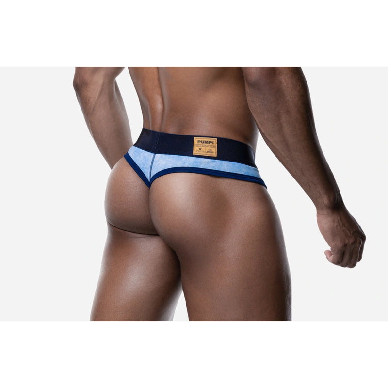Load image into Gallery viewer, PUMP Bubble Blue Thong Blue
