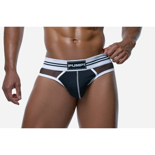 PUMP Sail Thong Black White