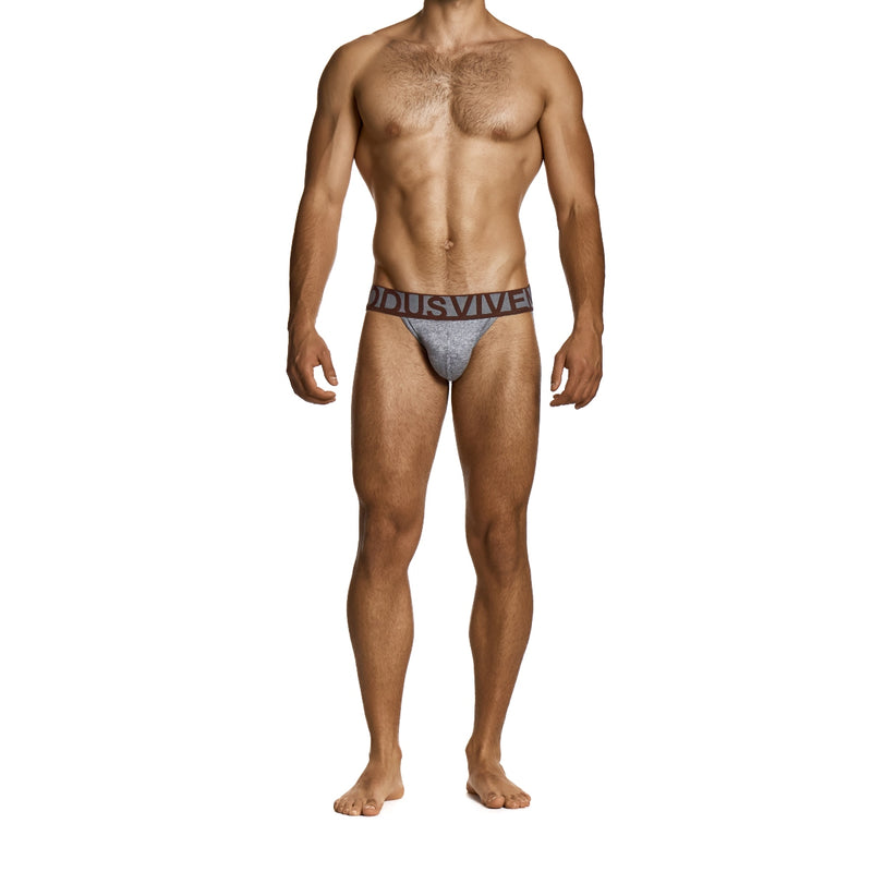 Load image into Gallery viewer, Modus Vivendi Mohair Jock Strap Grey
