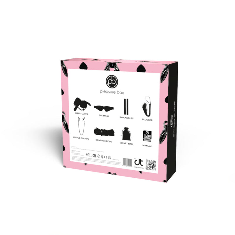 Load image into Gallery viewer, Dreamtoys Pleasure Box Let's Go Kink Sex Toy Kit Black

