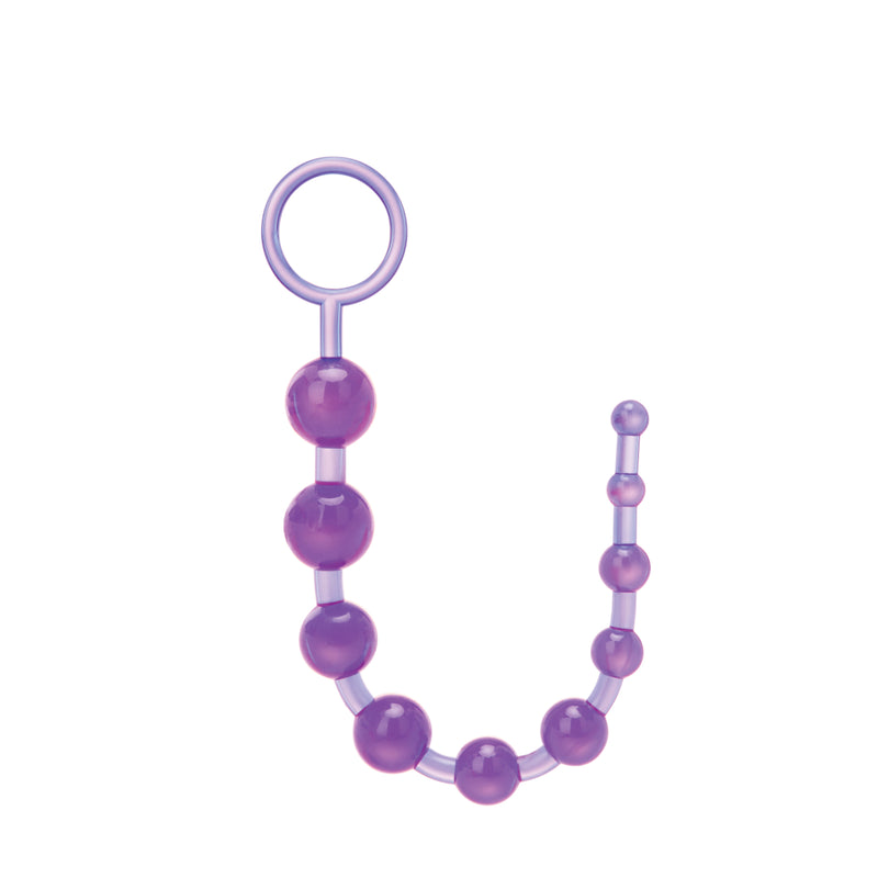 Load image into Gallery viewer, Me You Us Dragons Tail Anal Beads Purple
