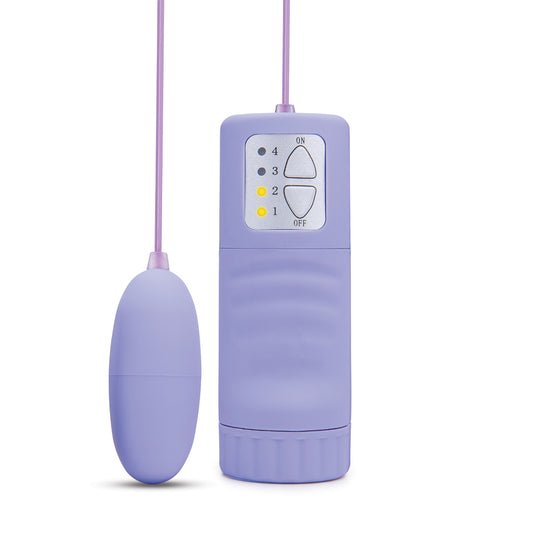 Me You Us Aqua Silk Wired Vibrating Egg Lilac