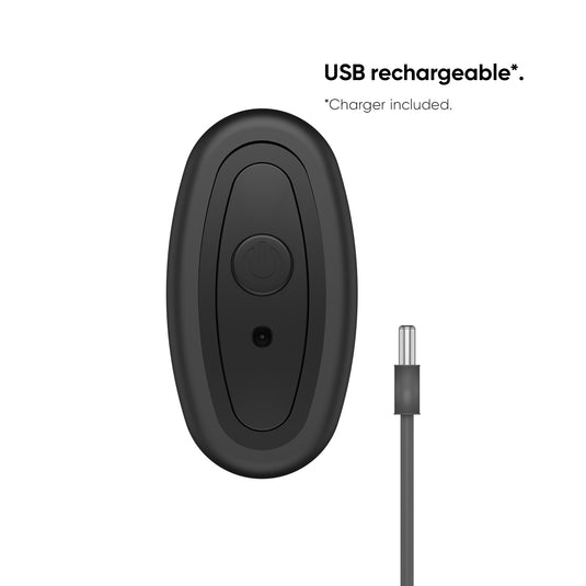 Nexus G-Play Plus Vibrating Butt Plug Black Small