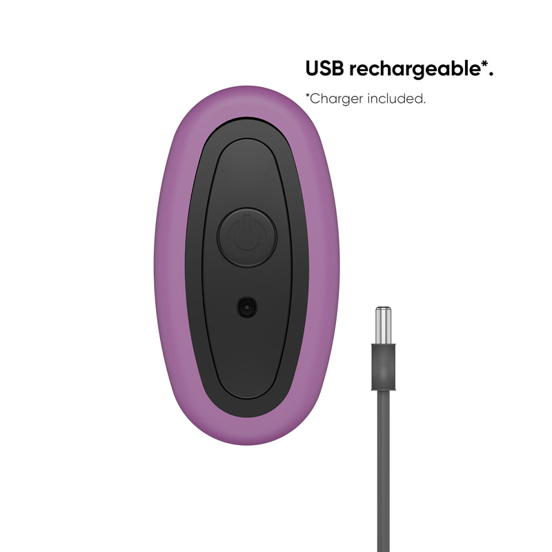 Load image into Gallery viewer, Nexus G-Play Plus Vibrating Butt Plug Purple Small
