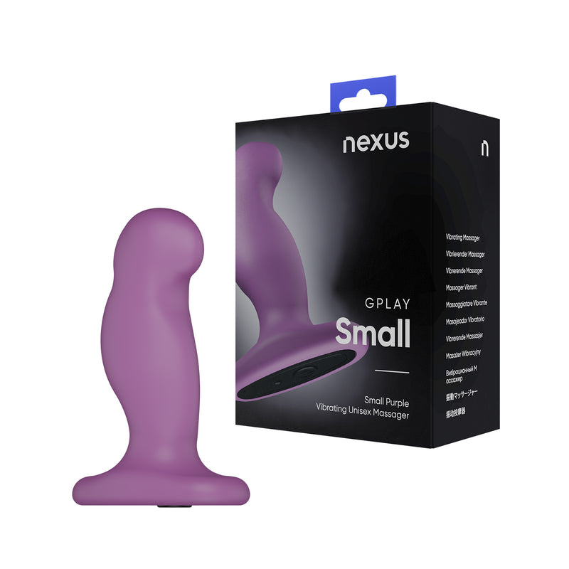 Load image into Gallery viewer, Nexus G-Play Plus Vibrating Butt Plug Purple Small
