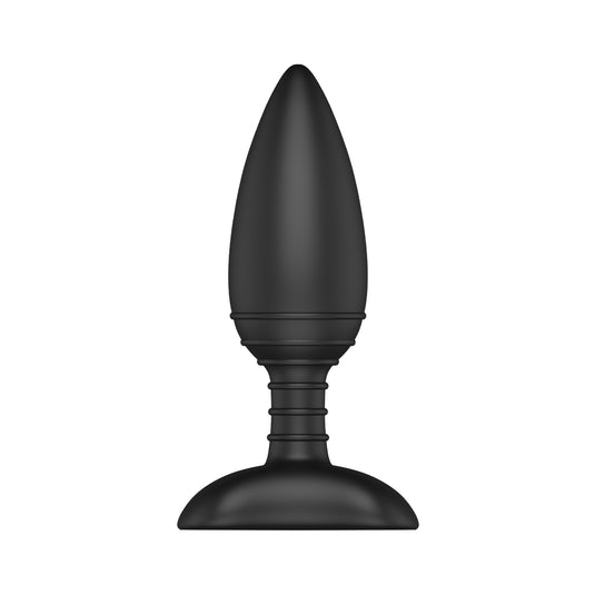 Nexus Ace Rechargeable Vibrating Butt Plug Black Small