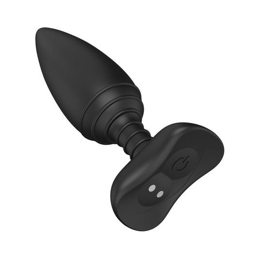 Nexus Ace Rechargeable Vibrating Butt Plug Black Small