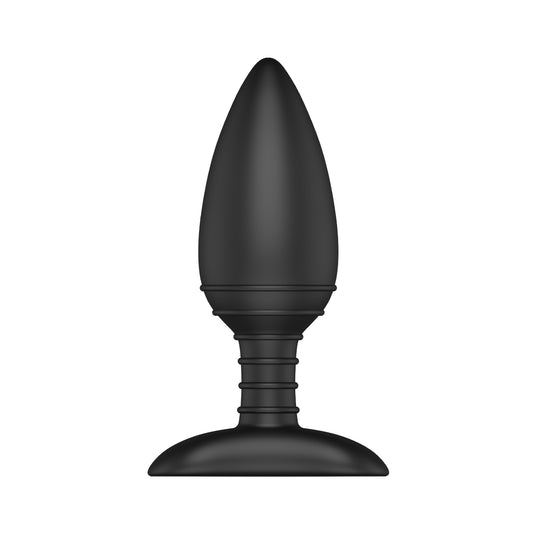 Nexus Ace Rechargeable Vibrating Butt Plug Black Medium