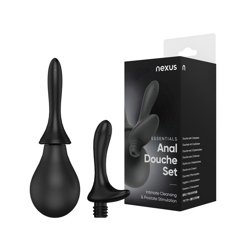 Load image into Gallery viewer, Nexus Anal Douche Set One Bulb &amp; Two Silicone Tips

