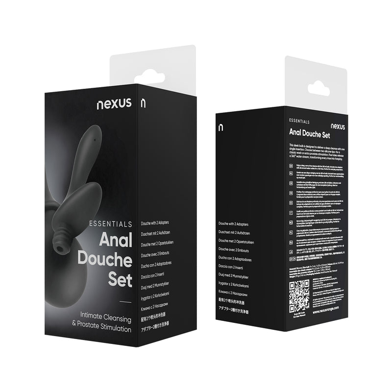 Load image into Gallery viewer, Nexus Anal Douche Set One Bulb &amp; Two Silicone Tips
