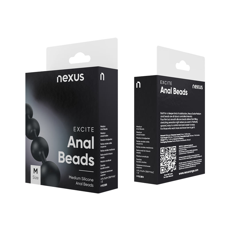Load image into Gallery viewer, Nexus Excite Silicone Anal Beads Medium
