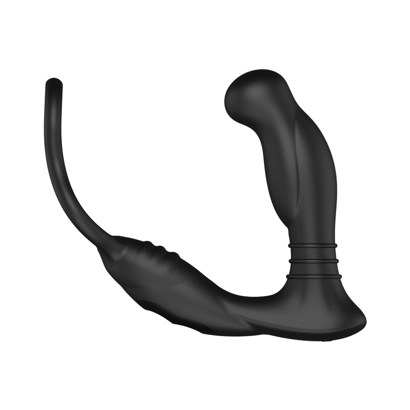 Load image into Gallery viewer, Nexus Simul8 Dual Prostate &amp; Perineum Cock &amp; Ball Prostate Massager Black
