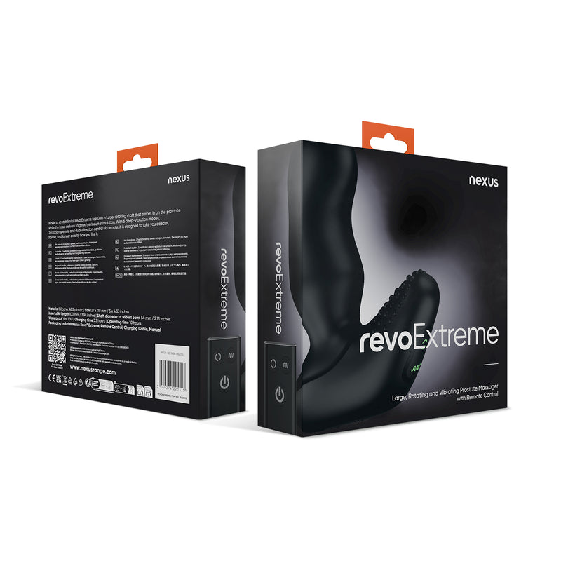 Load image into Gallery viewer, Nexus Revo Extreme Prostate Massager Black

