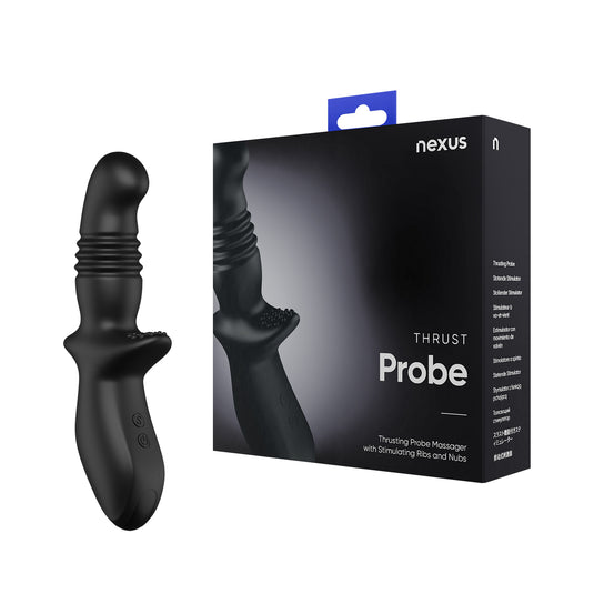 Nexus Thrust Probe Edition Vibrating Prostate Probe Black
