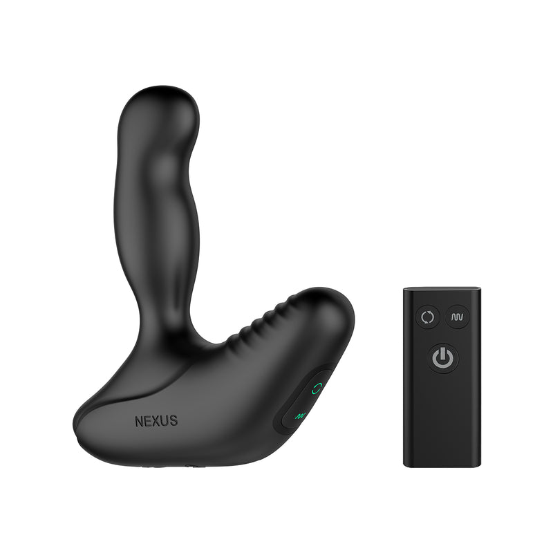 Load image into Gallery viewer, Nexus Revo Stealth Rechargeable Rotating Remote Control Prostate Massager Black
