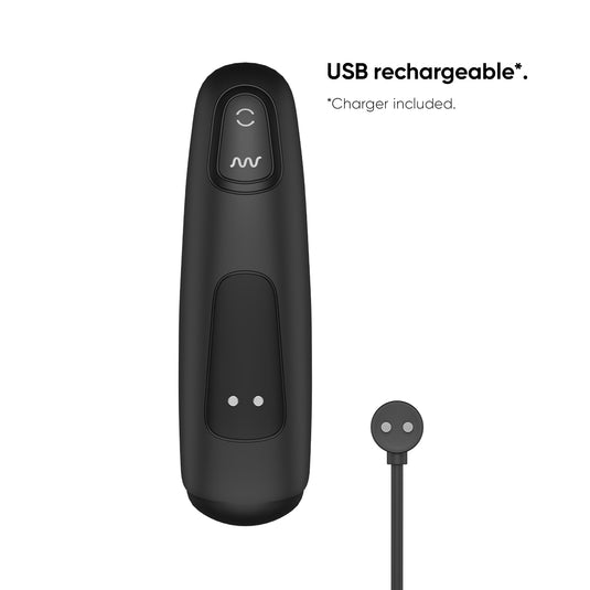 Nexus Revo Intense Rechargeable Rotating Prostate Massager Black
