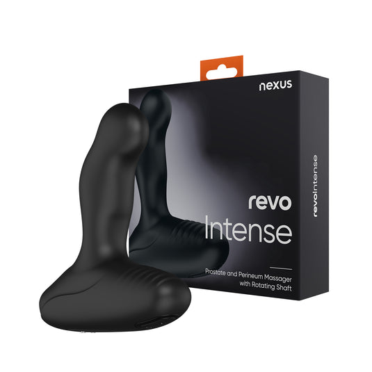 Nexus Revo Intense Rechargeable Rotating Prostate Massager Black