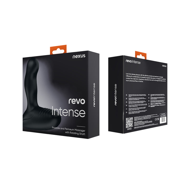Load image into Gallery viewer, Nexus Revo Intense Rechargeable Rotating Prostate Massager Black
